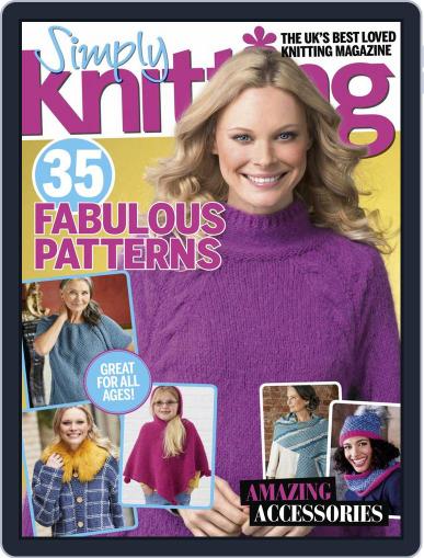 Simply Knitting February 1st, 2018 Digital Back Issue Cover