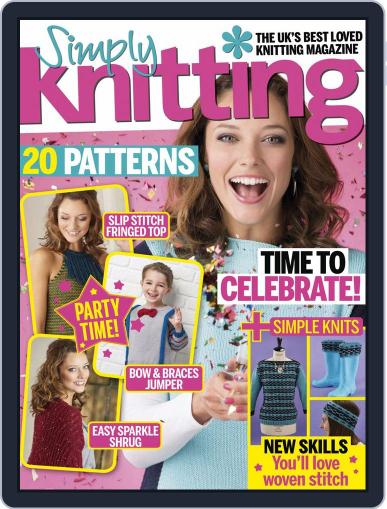 Simply Knitting January 1st, 2017 Digital Back Issue Cover