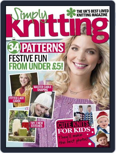Simply Knitting December 1st, 2016 Digital Back Issue Cover