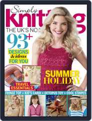 Simply Knitting (Digital) Subscription August 1st, 2016 Issue