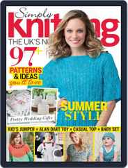 Simply Knitting (Digital) Subscription May 20th, 2016 Issue