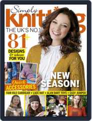 Simply Knitting (Digital) Subscription March 25th, 2016 Issue