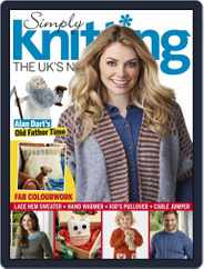 Simply Knitting (Digital) Subscription December 4th, 2015 Issue
