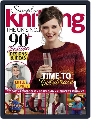 Simply Knitting November 30th, 2015 Digital Back Issue Cover
