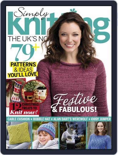 Simply Knitting October 31st, 2015 Digital Back Issue Cover