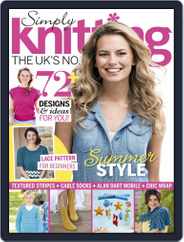 Simply Knitting (Digital) Subscription                    July 31st, 2015 Issue