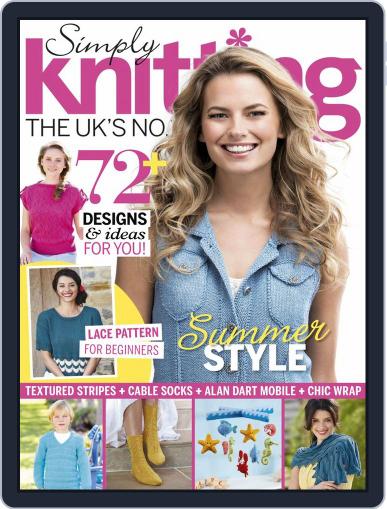 Simply Knitting July 31st, 2015 Digital Back Issue Cover
