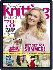 Simply Knitting (Digital) Subscription June 30th, 2015 Issue