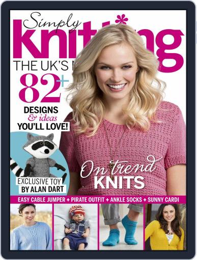 Simply Knitting April 30th, 2015 Digital Back Issue Cover