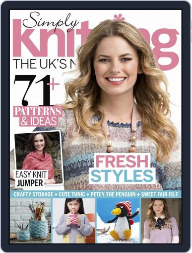 Simply Knitting February 28th, 2015 Digital Back Issue Cover
