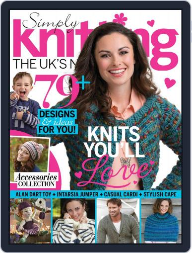 Simply Knitting January 31st, 2015 Digital Back Issue Cover