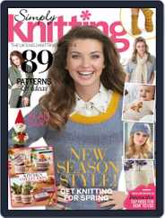 Simply Knitting (Digital) Subscription February 28th, 2014 Issue