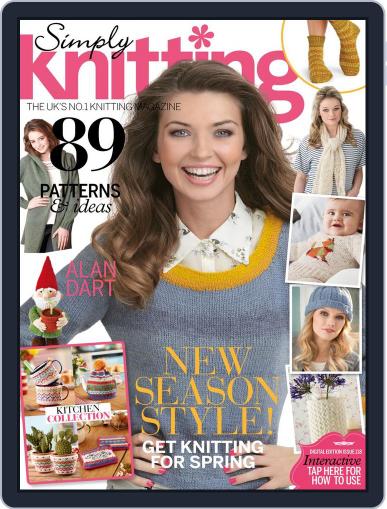 Simply Knitting February 28th, 2014 Digital Back Issue Cover