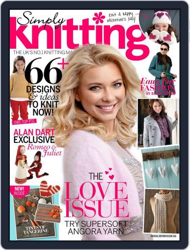 Simply Knitting January 2nd, 2014 Digital Back Issue Cover