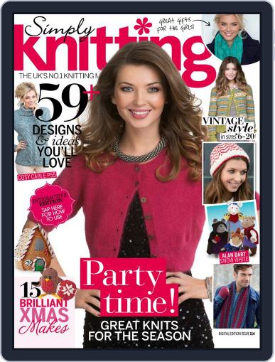 Simply Knitting November 7th, 2013 Digital Back Issue Cover