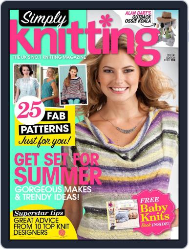Simply Knitting July 9th, 2013 Digital Back Issue Cover