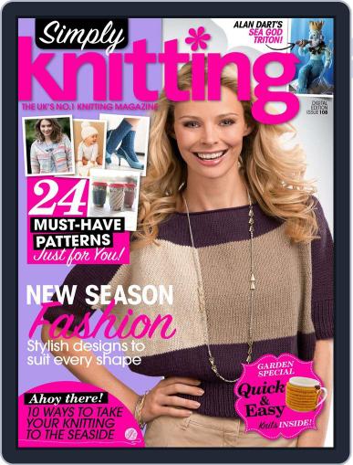 Simply Knitting June 11th, 2013 Digital Back Issue Cover