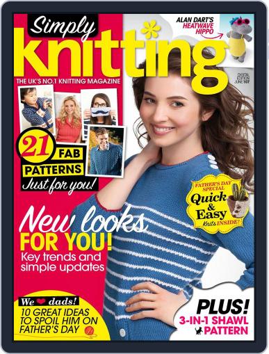 Simply Knitting May 14th, 2013 Digital Back Issue Cover