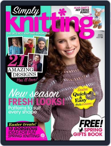 Simply Knitting February 19th, 2013 Digital Back Issue Cover