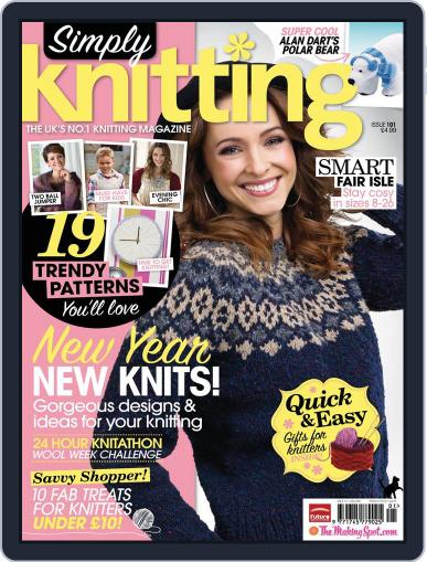 Simply Knitting November 27th, 2012 Digital Back Issue Cover