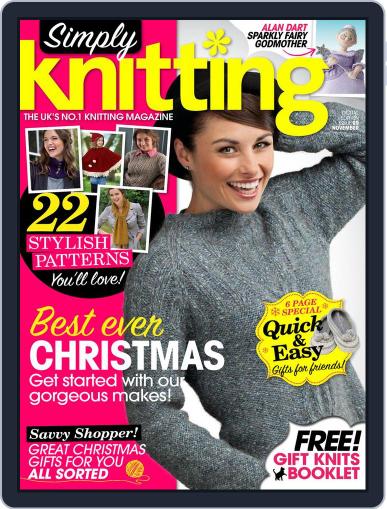 Simply Knitting October 2nd, 2012 Digital Back Issue Cover