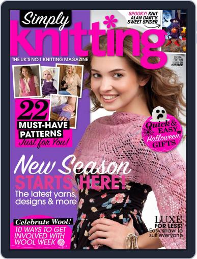 Simply Knitting September 4th, 2012 Digital Back Issue Cover