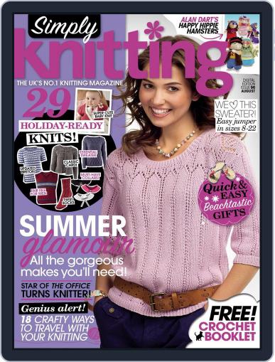 Simply Knitting July 10th, 2012 Digital Back Issue Cover