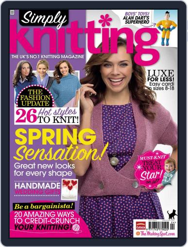 Simply Knitting March 21st, 2012 Digital Back Issue Cover