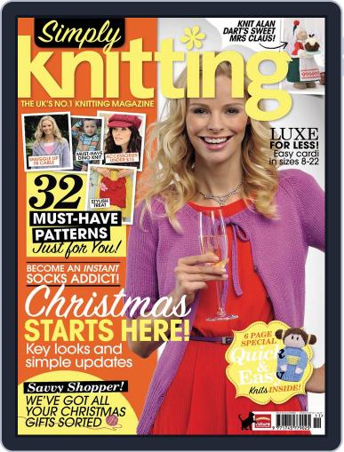 Simply Knitting October 3rd, 2011 Digital Back Issue Cover