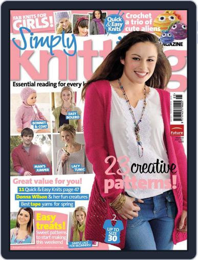 Simply Knitting April 18th, 2011 Digital Back Issue Cover