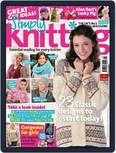 Simply Knitting November 29th, 2010 Digital Back Issue Cover