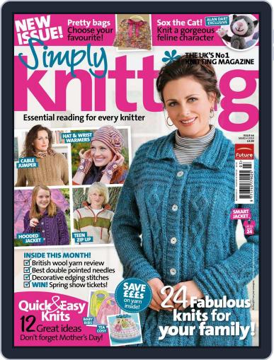 Simply Knitting January 27th, 2010 Digital Back Issue Cover