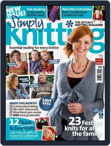 Simply Knitting November 4th, 2009 Digital Back Issue Cover