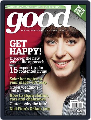 Good August 16th, 2009 Digital Back Issue Cover