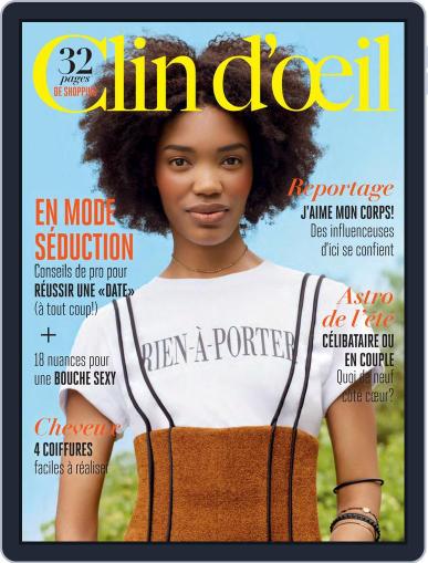 Clin D'oeil August 1st, 2017 Digital Back Issue Cover