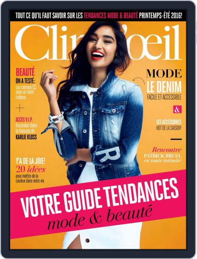 Clin D'oeil March 1st, 2016 Digital Back Issue Cover