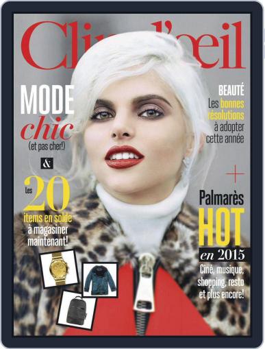 Clin D'oeil January 1st, 2015 Digital Back Issue Cover