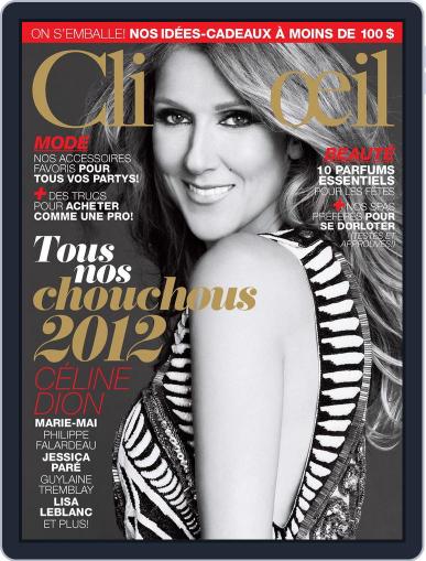 Clin D'oeil November 2nd, 2012 Digital Back Issue Cover