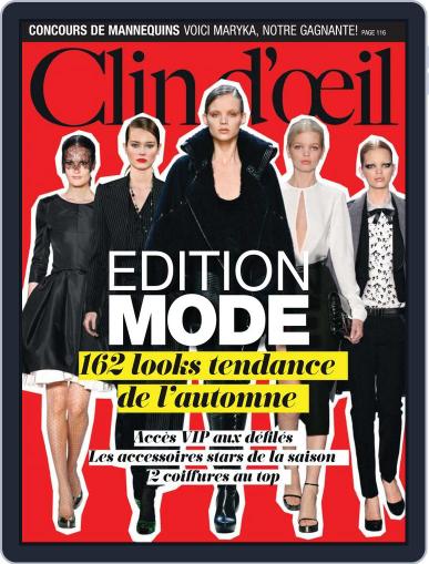 Clin D'oeil August 4th, 2011 Digital Back Issue Cover