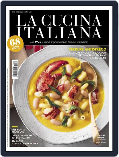 La Cucina Italiana January 1st, 2017 Digital Back Issue Cover
