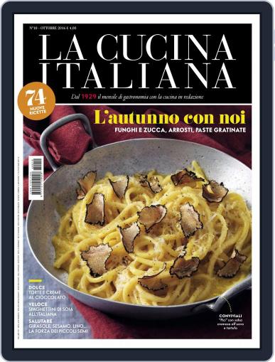 La Cucina Italiana October 1st, 2016 Digital Back Issue Cover