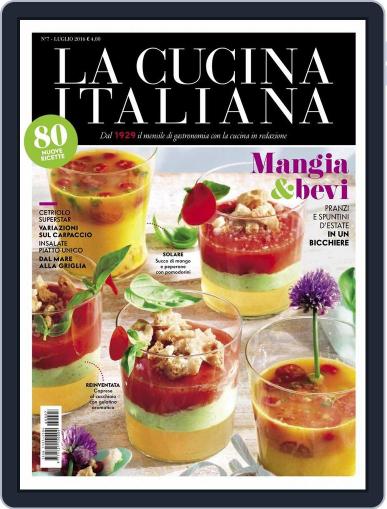 La Cucina Italiana June 23rd, 2016 Digital Back Issue Cover