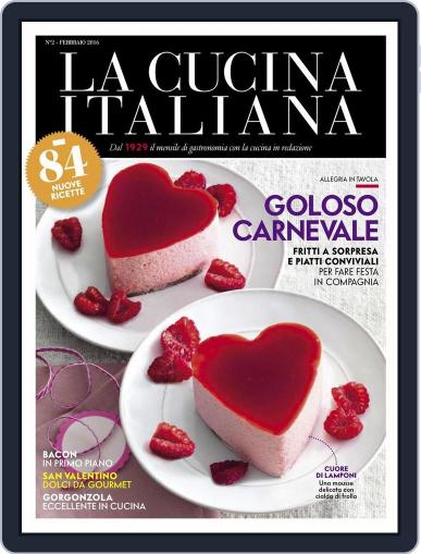 La Cucina Italiana January 26th, 2016 Digital Back Issue Cover