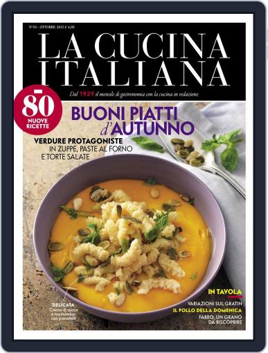 La Cucina Italiana October 1st, 2015 Digital Back Issue Cover