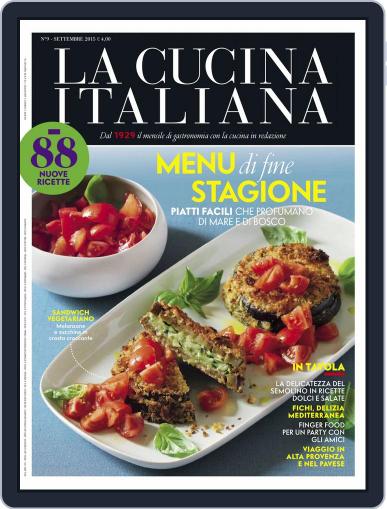 La Cucina Italiana September 1st, 2015 Digital Back Issue Cover