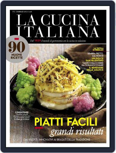 La Cucina Italiana January 26th, 2015 Digital Back Issue Cover