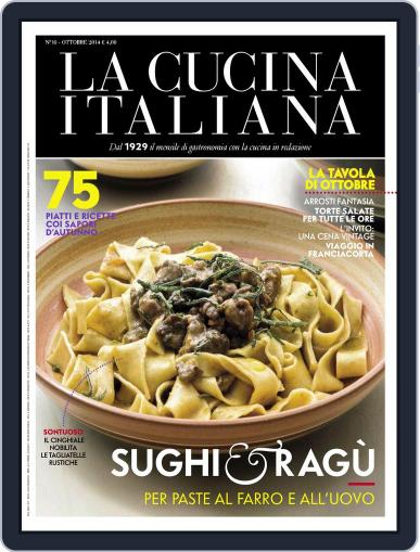 La Cucina Italiana September 30th, 2014 Digital Back Issue Cover