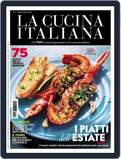 La Cucina Italiana July 1st, 2014 Digital Back Issue Cover