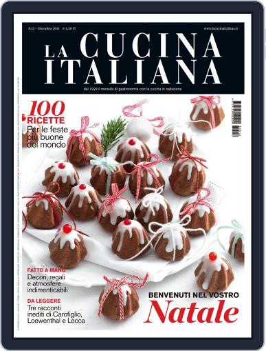 La Cucina Italiana November 26th, 2013 Digital Back Issue Cover