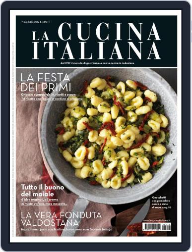 La Cucina Italiana October 24th, 2012 Digital Back Issue Cover